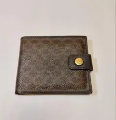 【CELINE】セリーヌ マカダム 二つ折り財布 ヴィンテージ
