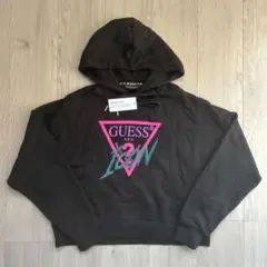 新品未使用品 GUESS ブラックパーカー XSサイズ