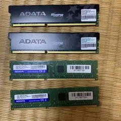 ADATA メモリー 16GB(8GB×2) 4GB×2 計4枚セットのサムネイル