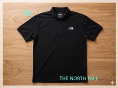 美品The North Face/ ブラック ポロシャツ