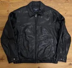 カ*ン様 US古着 Dockers 襟レザー ワークジャケット ネイビー L 2025年最新】dockers レザージャケットの人気アイテム - メルカリ