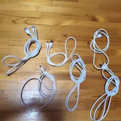 値下げ交渉可　USB-A to micro USB 充電ケーブル 5本セット