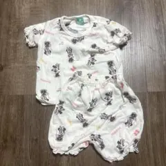 半袖ミニーちゃんパジャマ　90cm