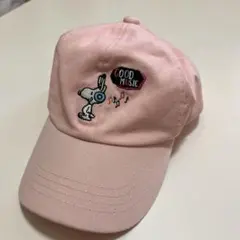 ユニバ/スヌーピー/PEANUTS/キャップ/ピンク