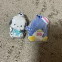 はぴぶんだいふわわフロッキーマスコット ポチャッコ タキシードサム