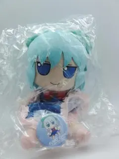 東方ぬいぐるみシリーズ チルノ（非想天則ver.) 新品未開封 缶バッジ