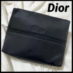 Dior DIORノベルティー　ナイロン　ポーチ　ブラック