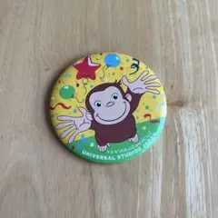 おさるのジョージ バースデーピンバッジ