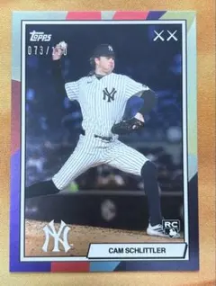 545 Topps KAWS Cam Schlittler 073/150