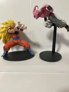 ドラゴンボール　リペイント　フィギュア　悟空VSブウ