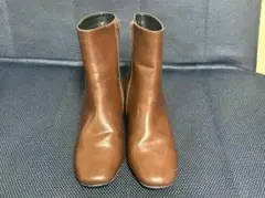 セスト スクエアトゥショートブーツ DWB65000DBR M/23.5CM中古