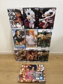 最新人気☆プライズフィギュア9体まとめ売り☆ワンピース☆一番くじB賞セット