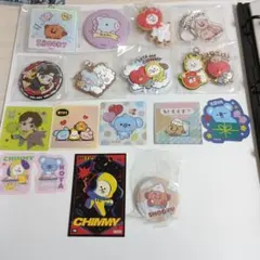 BT21 アクリルキーホルダー・缶バッジ・くら寿司コラボ・シール・カードまとめ
