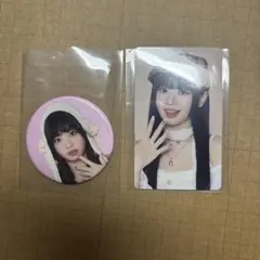 ミーアイ ME:I 村上璃杏 缶バッジ トレカ