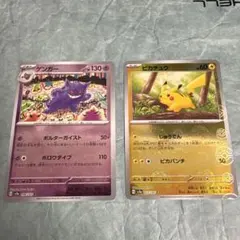 【151】ゲンガー　ピカチュウ　モンスターボールミラー