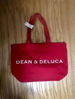 DEAN & DELUCA トートバッグ レッド　(6)
