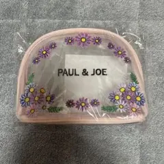 PAUL & JOE 花柄メッシュポーチ