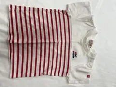 miki HOUSE ベビー 半袖Tシャツ 80cm ボーダーのサムネイル