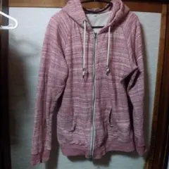 avail basic フルジップパーカー LL 赤 ピンク