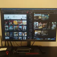 セットDell S2722QC 4KモニターとAOC AM400 PLUSアーム - メルカリ
