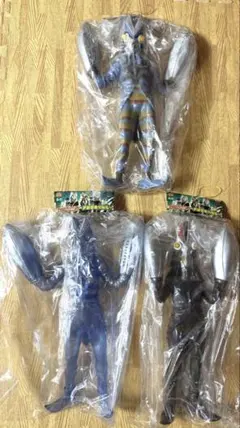 ウルトラマンシリーズ　ビッグサイズソフビフィギュア　バルタン星人　3種