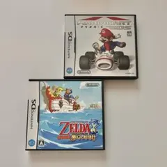 ニンテンドーDS ソフト 2本セット マリオカート ゼルダの伝説