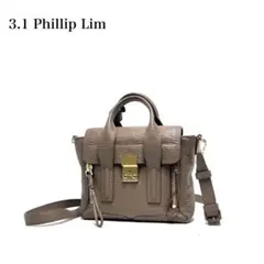 【美品】3.1 Phillip Lim/パシュリ ミニサッチェル/ハンドバッグのサムネイル