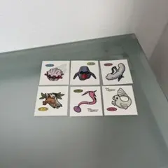 ポケモンパン　シール　ステッカー　6枚セット