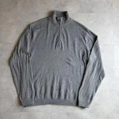 patagonia グレー ハーフジップセーター XLのサムネイル