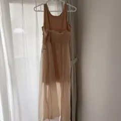 Kastane キャミワンピース ベージュ