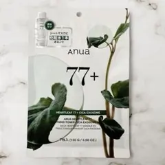 Anua アヌア Heartleaf 77+ シカ シートマスク　7枚入　パック