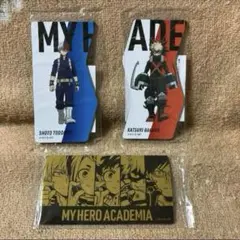 僕のヒーローアカデミア　クロレッツコラボ　特典マグネット3種