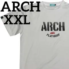 【2XLサイズ】Arch 速乾ドライTシャツ 白 バスケットボール