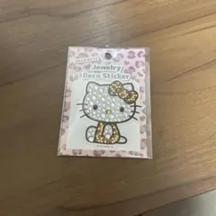 ジュエリーデコステッカー キティ ヒョウ柄