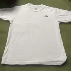 THE NORTH FACE Tシャツ　Mサイズ　バックプリント　人気ロゴ　白