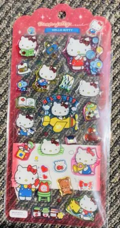 ハローキティ ドロップ　ジェルシール