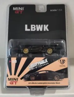 LibertyWalk MINIGT ランボルギーニ アヴェンタドール ミニカー