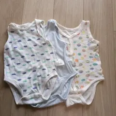 O*S様 ユニクロ　西松屋　メッシュ　70 ベビー肌着 3枚セット ロンパース