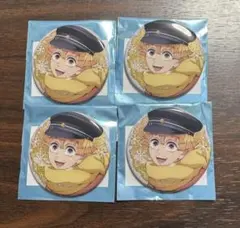 鬼滅の刃　agf 缶バッジ　我妻善逸　4個