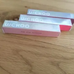 U/CHOO ユーチュー ワオアイグリッター 3個 グローイングシルバーのサムネイル