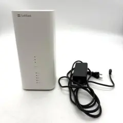 稼働品　SoftBank ソフトバンク　ホームルーター 本体　ホワイト