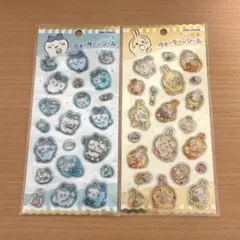 【新品】ちいかわ ウォーターシール 2枚セット