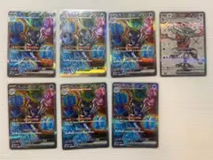 イルカマンex SAR　ゲッコウガex SR　7枚セット