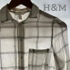 H＆M レディース チェック シャツ XS