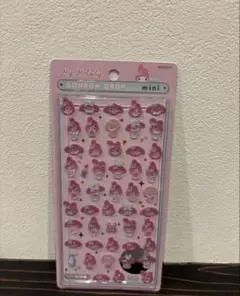 マイメロ　サンリオミニボンボンドロップシール