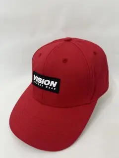 【VISION STREET WEAR】レッド　キャップ