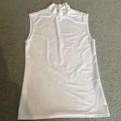 SPALDING ホワイト タートルネック アンダーシャツ XL