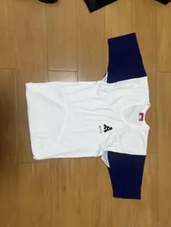 MacGregor マックレガー 半袖Tシャツ L ホワイト ネイビー メッシュ