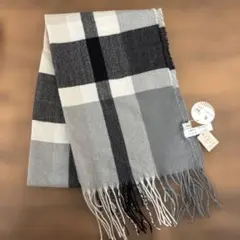 【新品未使用】　サマンサモスモス　マフラー　ベージュ　チェック