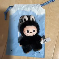 【正規品】イニシャル　ラブブ R 黒　ブラックPIN FOR LOVE